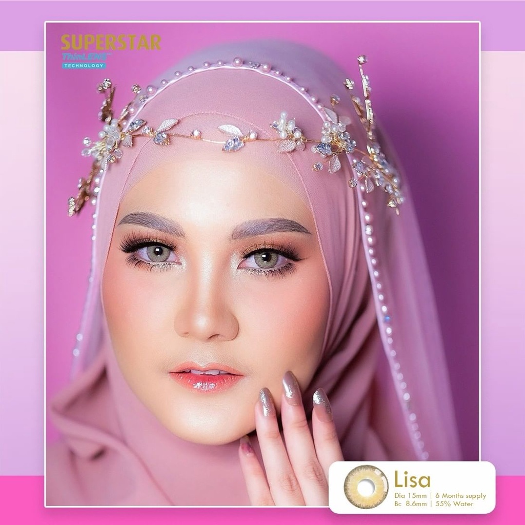 Superstar Lisa lensa warna softlens premium