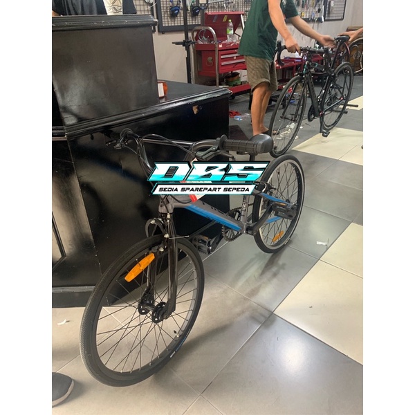 SEPEDA BMX THRILL FIERY JUNIOR 20 451 GREY BLUE