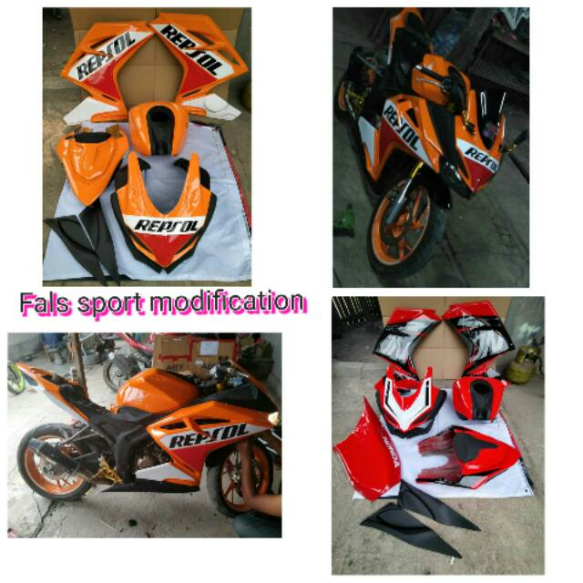 Full fairing cbr250rr untuk cbr150r facelift k45g