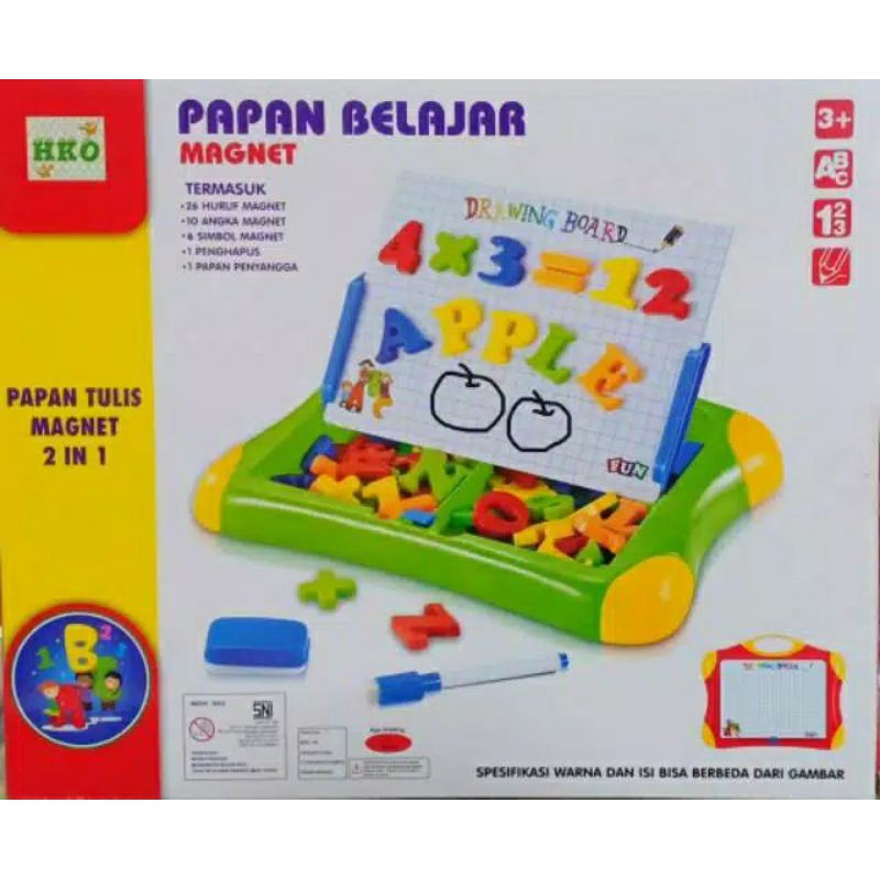 

Papan Tulis Magnet 2 in 1