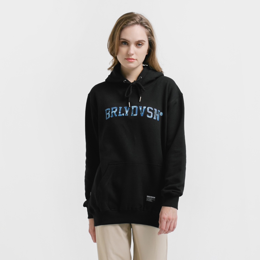 Barley Division Bluecamo Black Hoodie