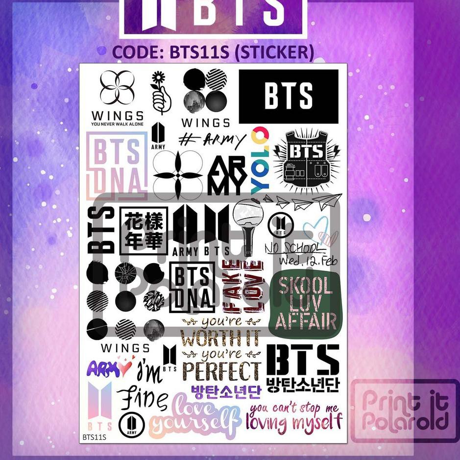 

Terlaris I6QSH STIKER BTS A5 LEBIH BESAR DARI A6 logo title 80