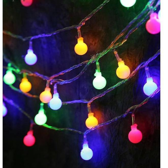 BTI.20Au22ᴿ ▪ LAMPU TMBLR ANGGUR / LAMPU TMBLR 10 & 5 MTR / LAMPU TMBLR BUNGA / LAMPU HIAS NATAL / L