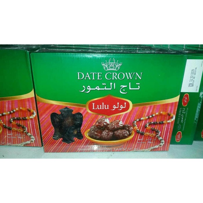 

Kurma Date Crown Lulu Netto 1 Kg