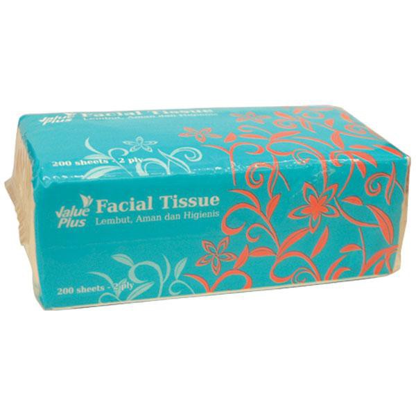 Vp Facial Tissue Softpack 200s