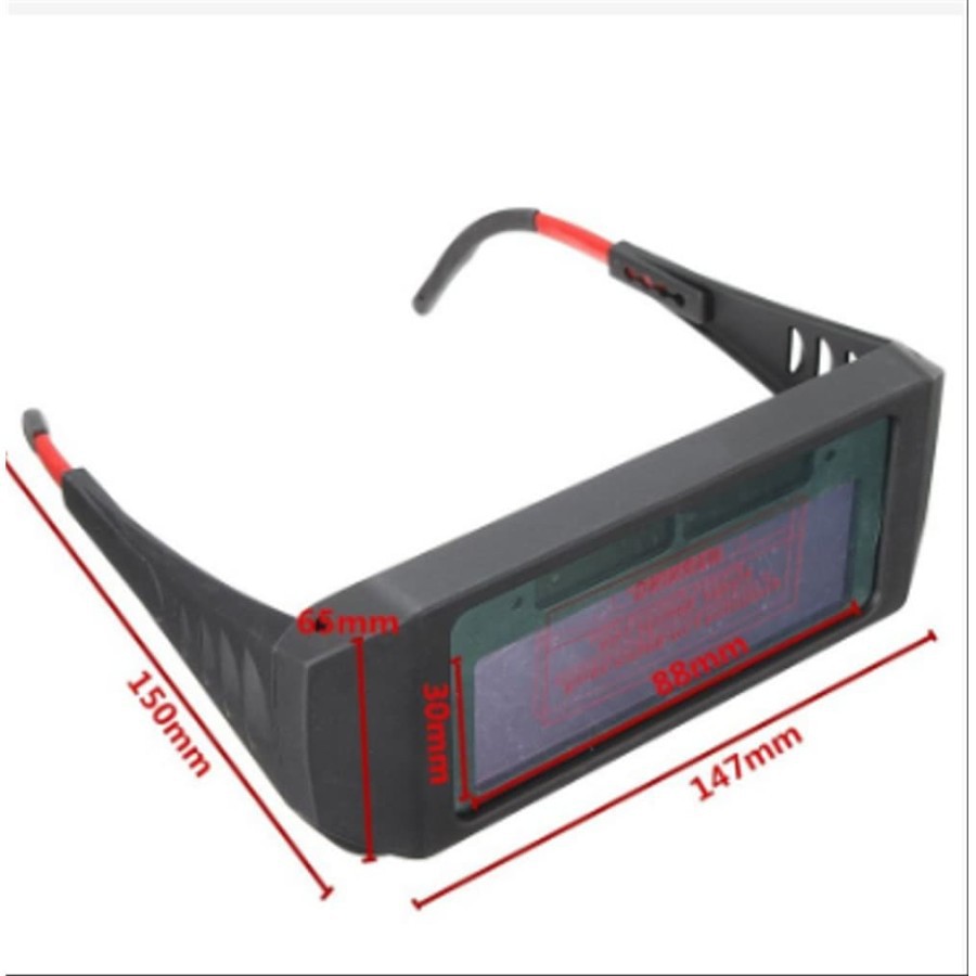 Kacamata Las Otomatis Welding Glasses Auto Darkness Anti Silau Solar