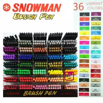 

SPIDOL BRUSH PEN BM-1 SNOWMAN SATUAN