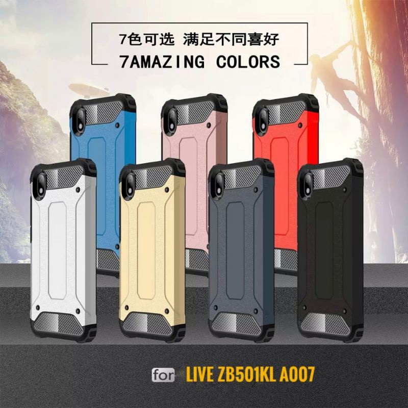 ASUS ZENFONE LIVE ZB501KL A007 IRON CASE HARDCASE TOUGH ARMOR