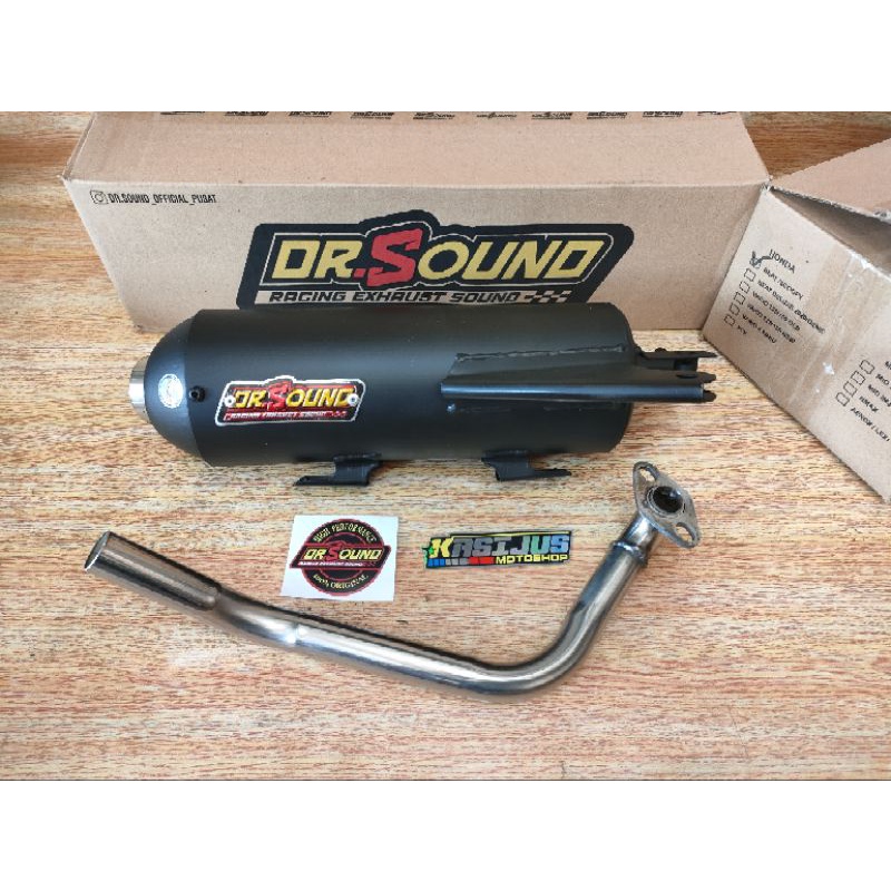 knalpot drsound scoopy beat vario110 fi led copy cms suara enak adem ngebas padet
