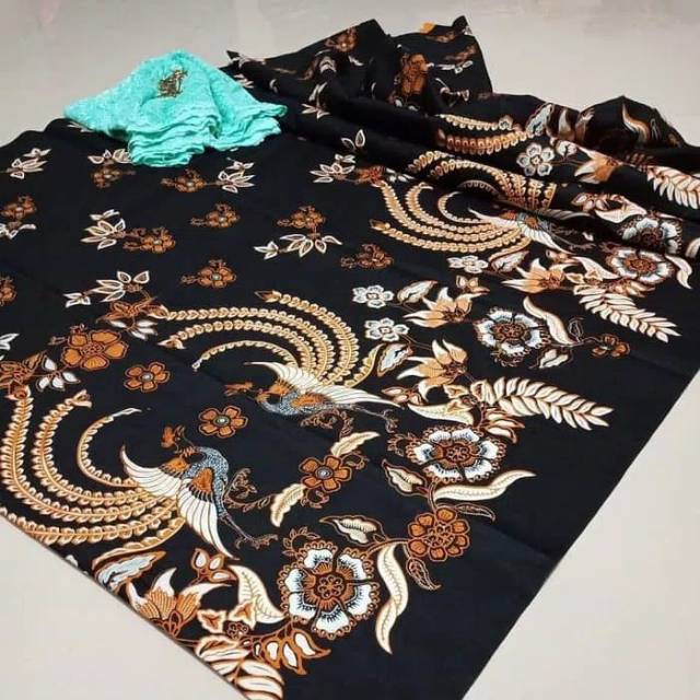 Jual Kain Batik Solo Burung Merak Kembar Shopee Indonesia 8018