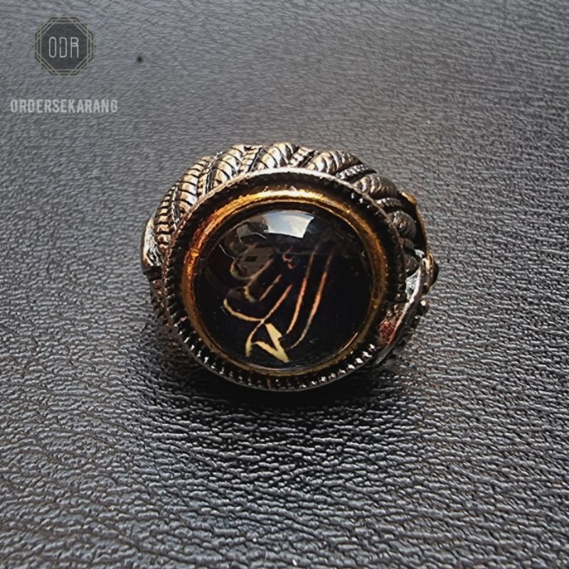 Cincin PRIA COWOK SWORD titanium tahan karat tidak luntur