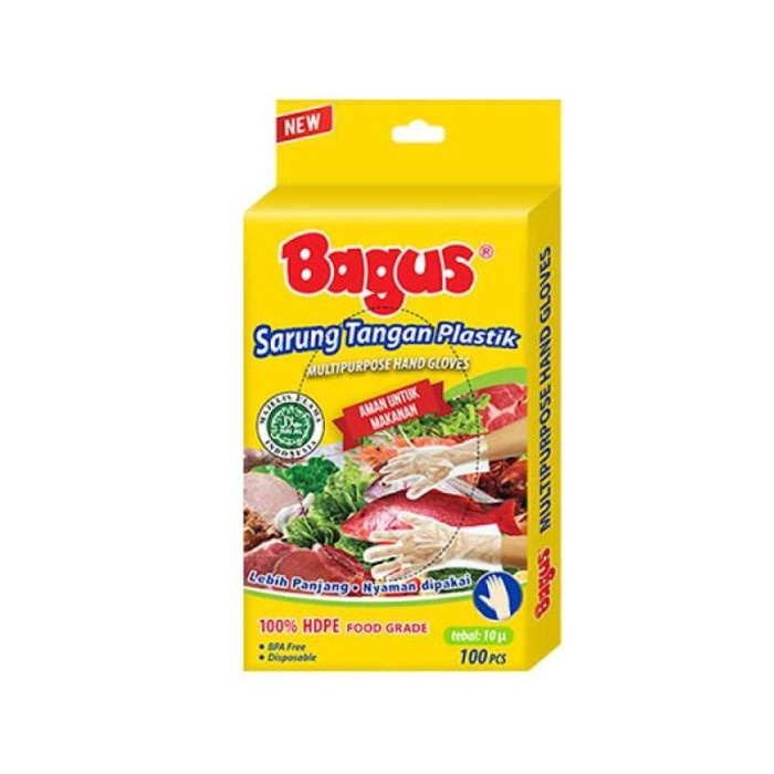 

SARUNG TANGAN BAGUS PLASTIK 10U ISI 100PCS W-22551