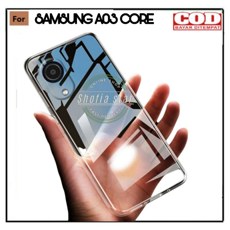 Case Samsung A03 Core Samsung A03 Soft case HD TPU Silicon Bening Casing Transparant