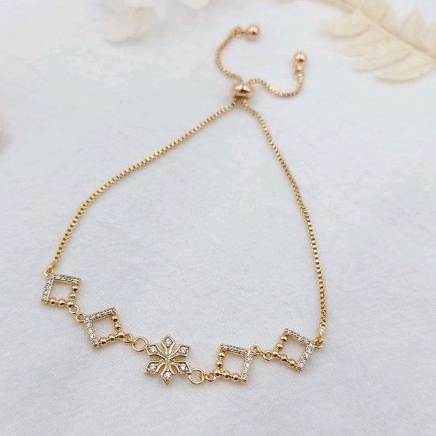 XUPING GELANG SERUT GOLD SQUARE 402