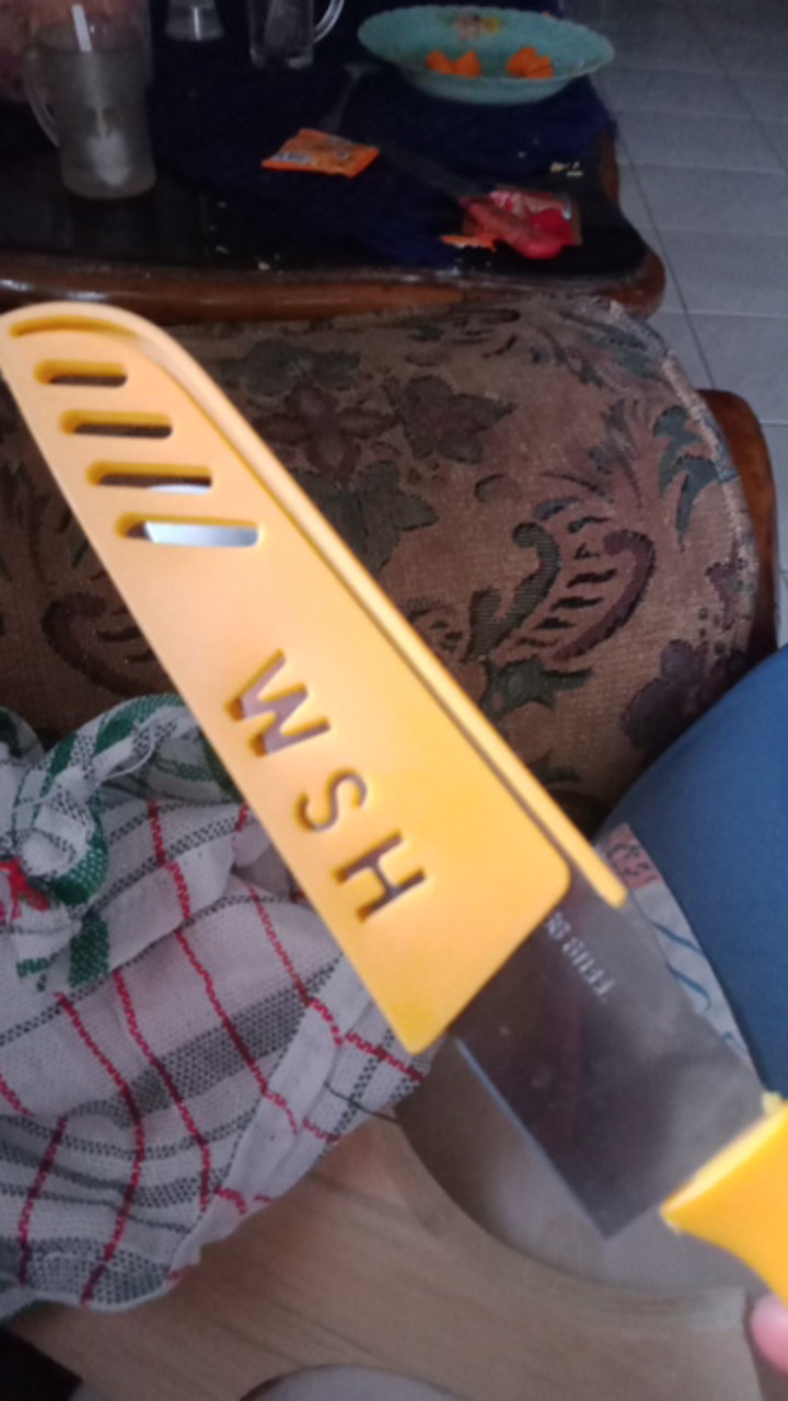 Pisau Buah Cover - Pisau Dapur Cover Stainless Ukuran 23 Cm