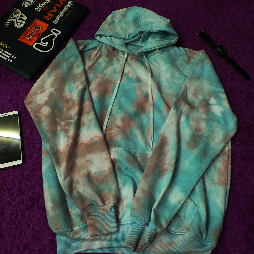 Sweater Pria Keren Berkualitas - Abstrak TieDye