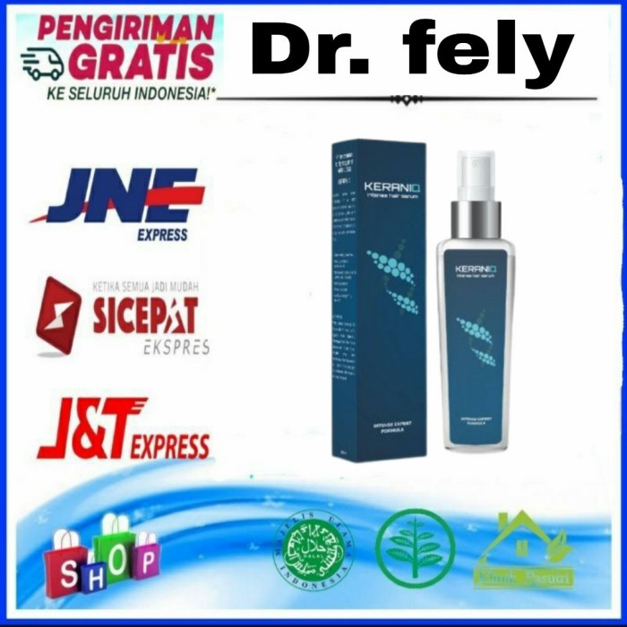 COD KERANIQ HAIR SERUM ASLI ORIGINAL OBAT PENUMBUH RAMBUT BOTAK RONTOK