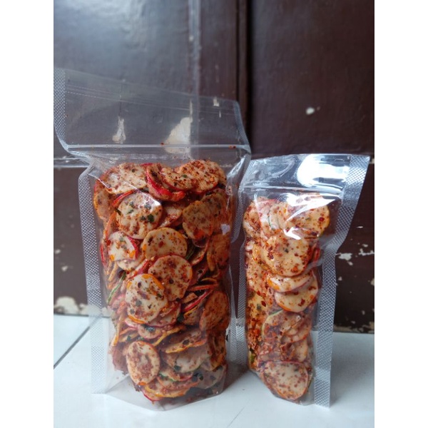 

KERUPUK SEBLAK DAUN JERUK/ KERUPUK SEBLAK PEDAS