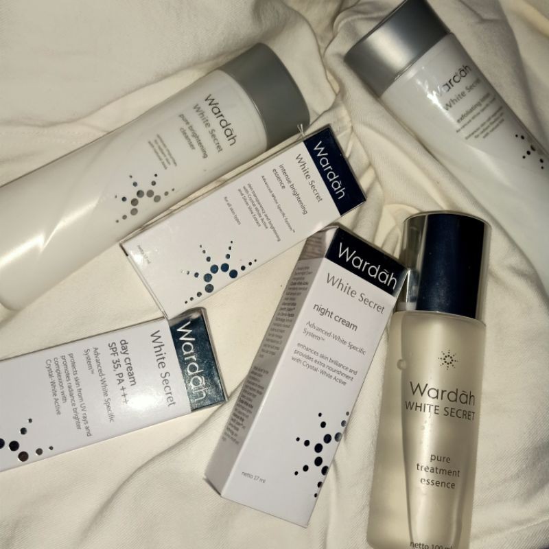 WARDAH WHITE SECRET PAKET LENGKAP
