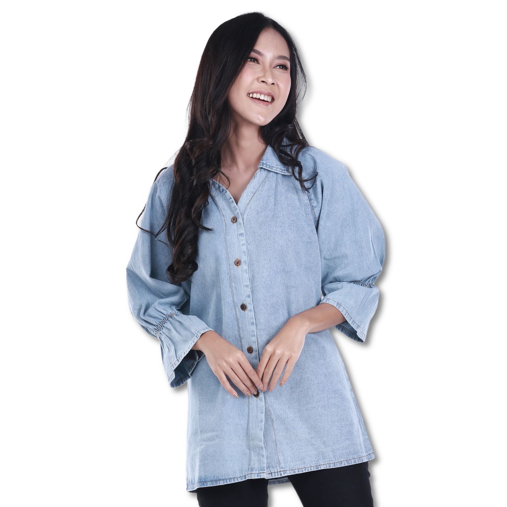 baju atasan wanita, baju blouse wanita, pakaian perempuan FDH0329