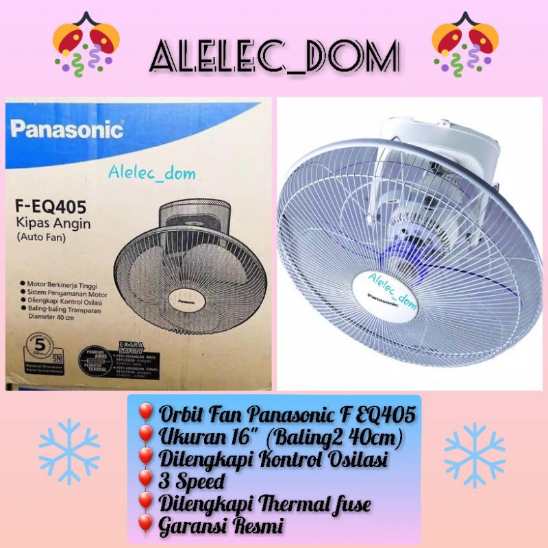 Orbit Fan Panasonic / Auto Fan Panasonic 16" F EQ405