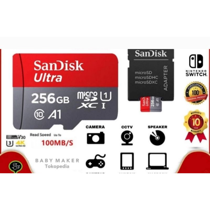 Memory card 256Gb