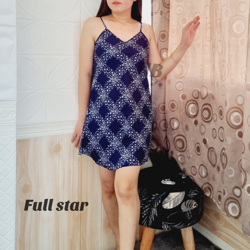 HB FO - DASTER SATIN SATU TALI IMPORT BANYAK MOTIF / BAJU TIDUR DASTER IMPORT MURAH / PART 5