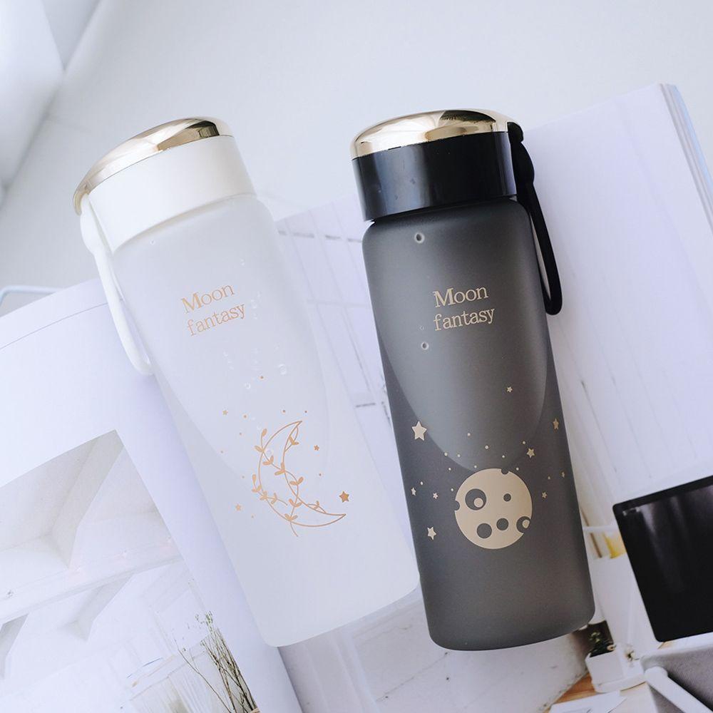 Populer Botol Air 400ml Botol Minum Simple Portable Moon Fantasy