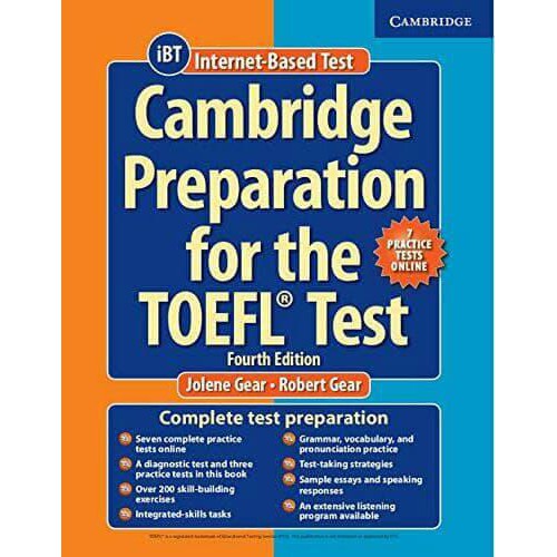 FLASH SALE BUKU CAMBRIDGE PREPARATION FOR TOEFL TEST IBT+CD TERLARIS
