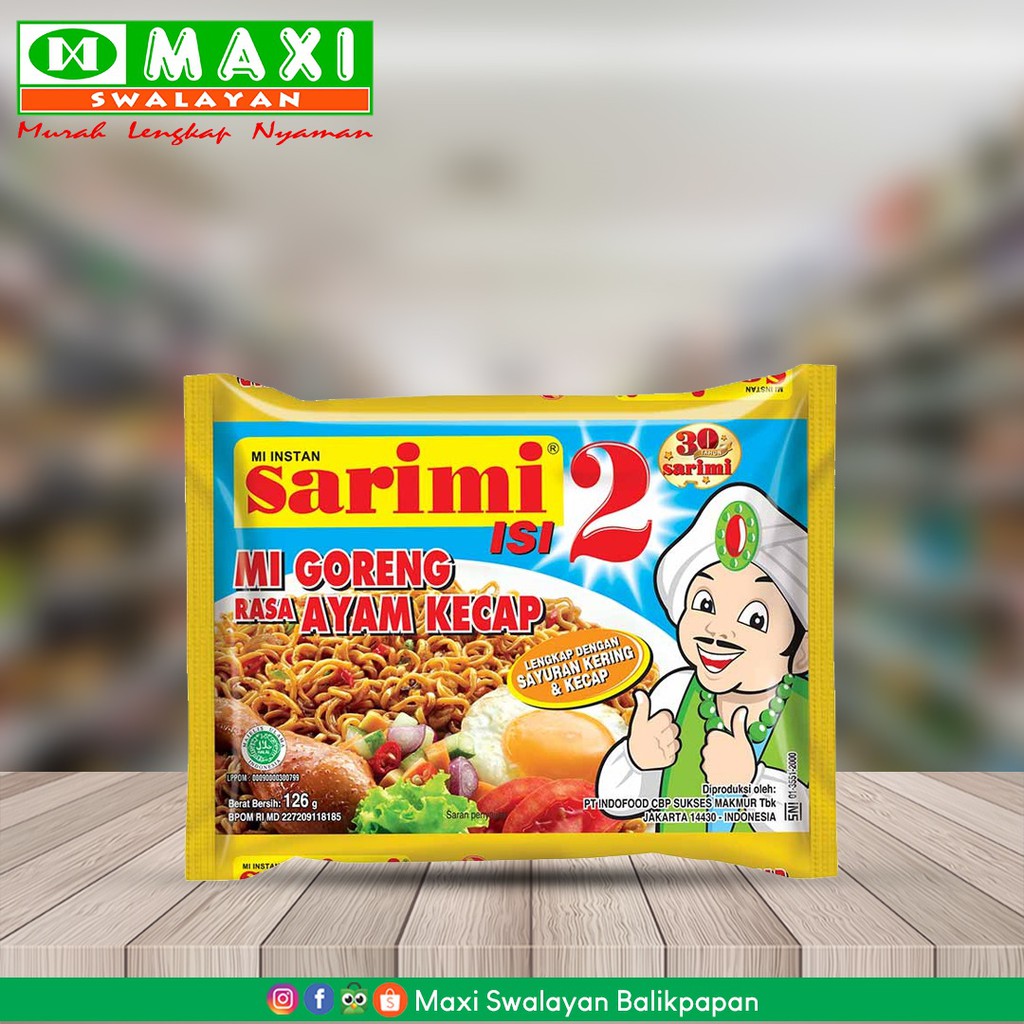 

Sarimi 2 Goreng Ayam Kecap/Ayam Kremes