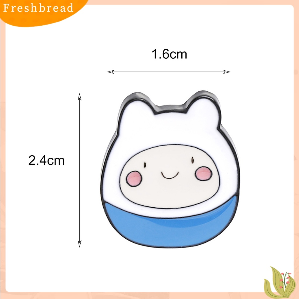 [ TERLARIS]Brooch Unisex Portable Adventure Time Figure Fashion Cartoon Brooch for Party