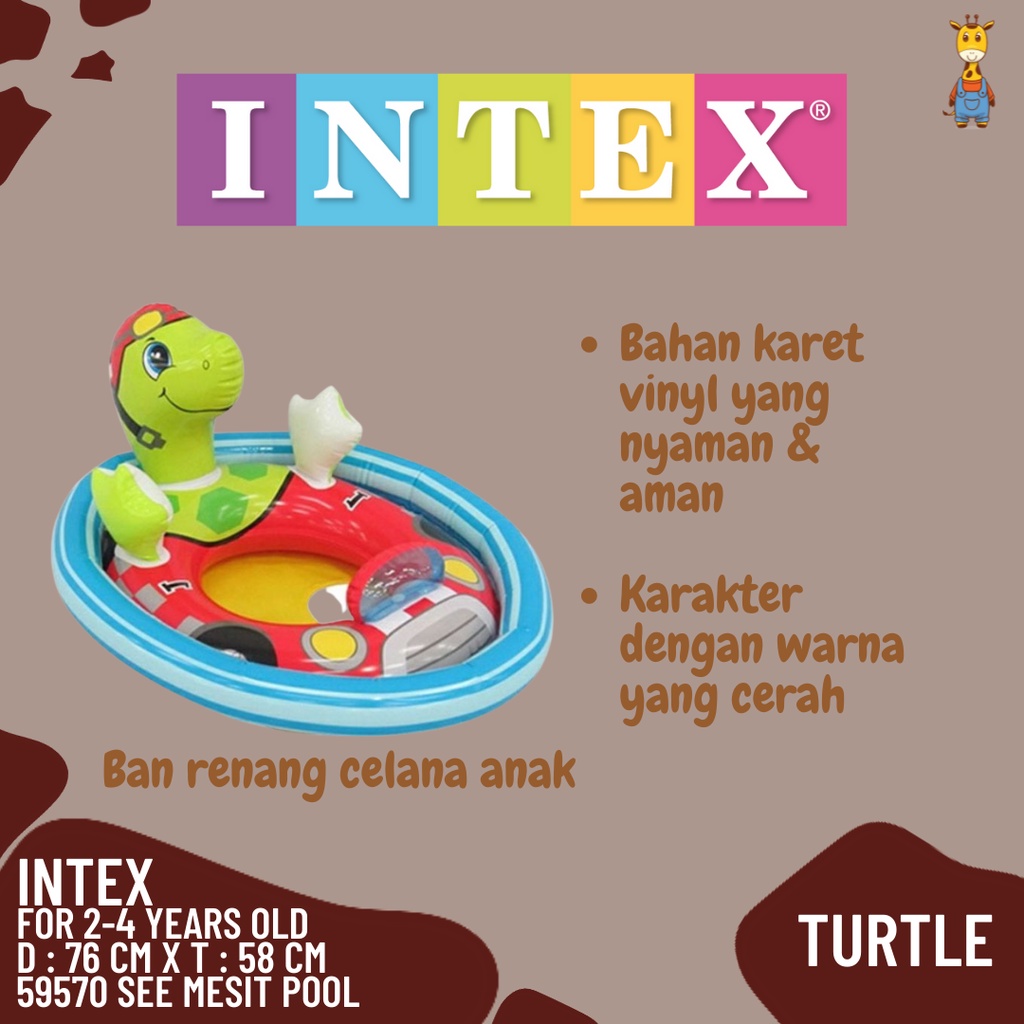 Intex 59570 See Mesit Pool - Pelampung Ban