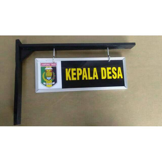 

Papan Nama Ruang Kantor 2 Sisi Bolak-balik