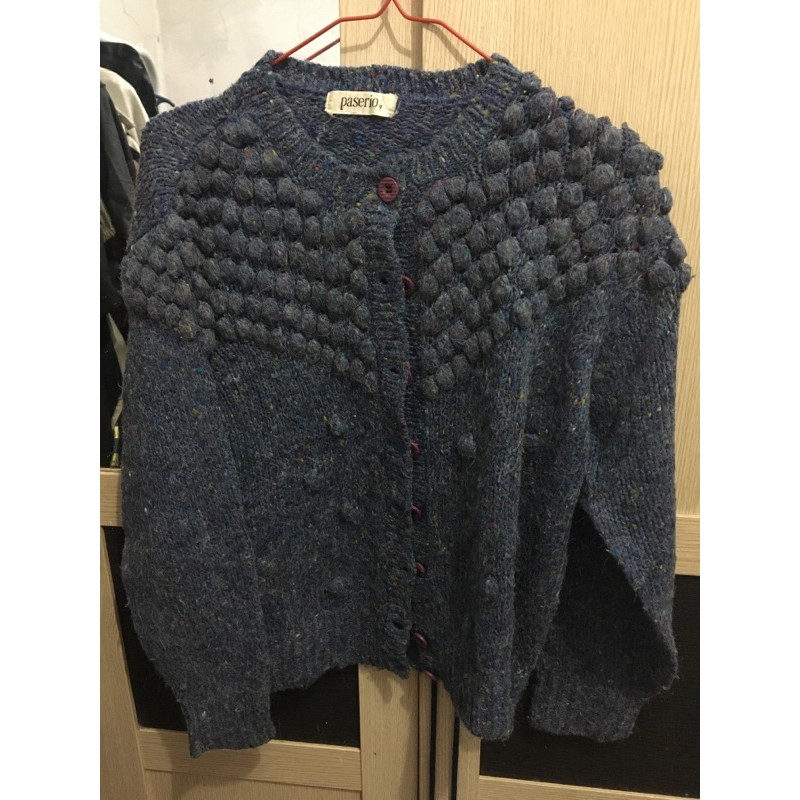 preloved jaket wool sweater wool