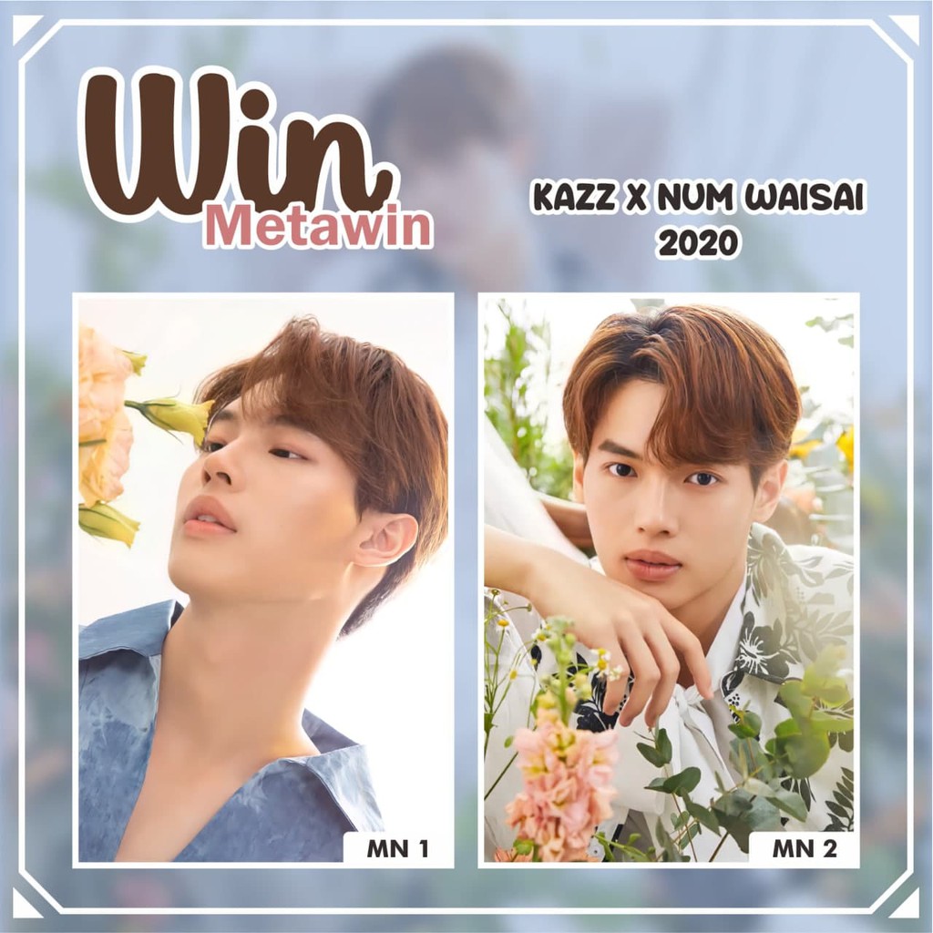 POSTER THAI WIN METAWIN WITH KAZZ X NUM WAISAI 2020