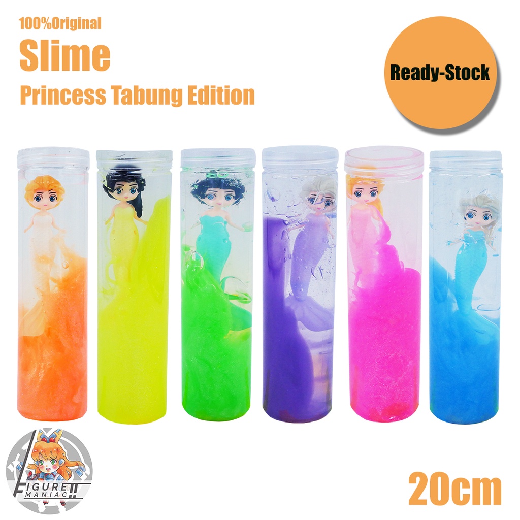 Mainan Anak - Slime Princess Tabung Edition 20 cm Import Premium