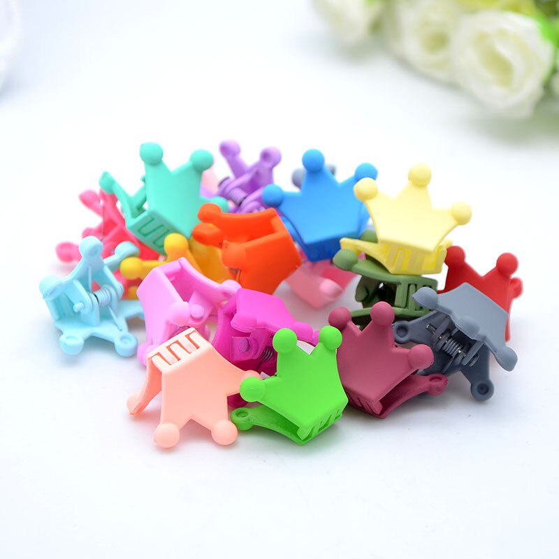 Jedai Doff Mini Karakter Jepit Rambut Lucu Imut Jepitan Poni Rambut Mini Jepit Rambut Baby Jepit Kutu-JM-MICRO CROWN