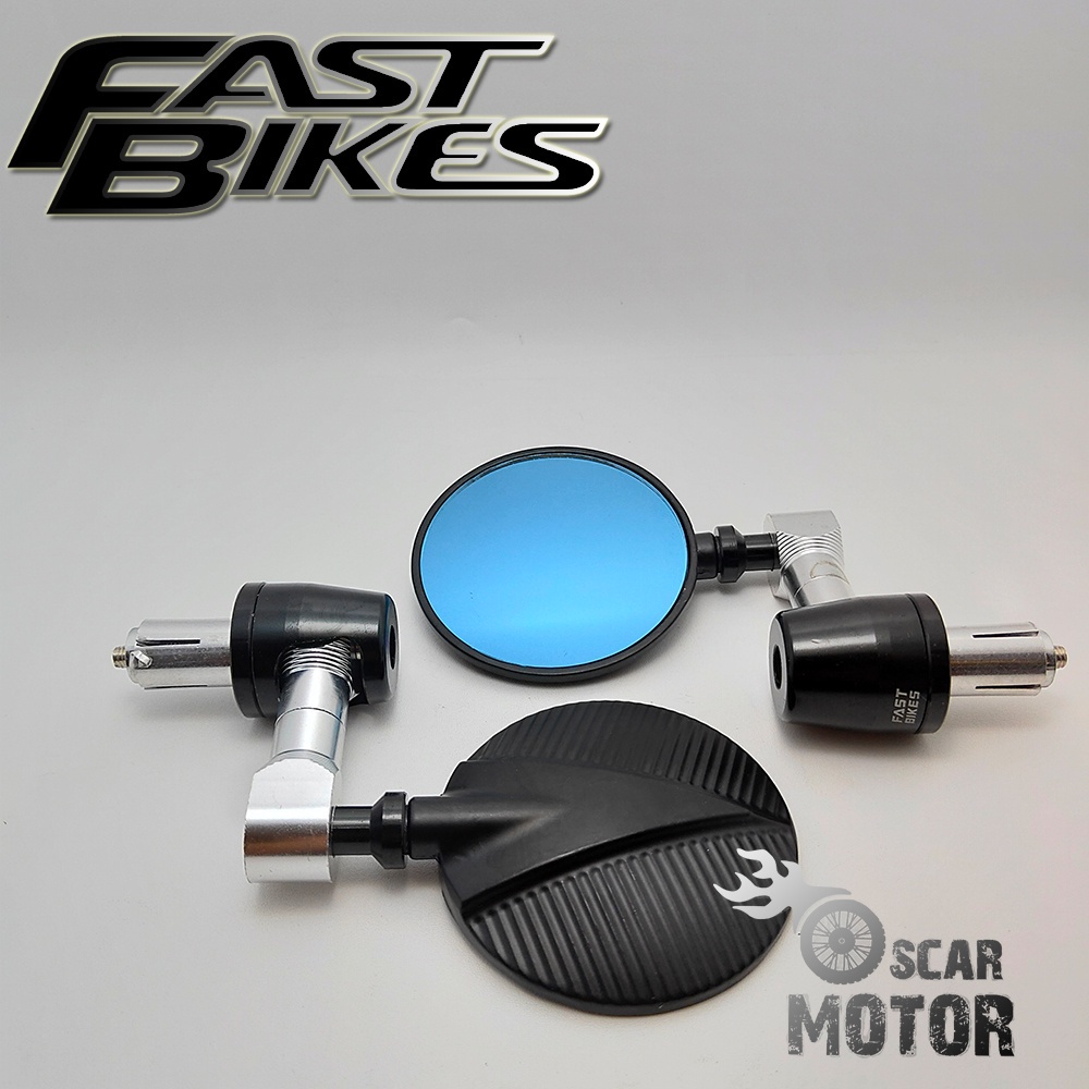 FAST BIKES KACA SPION JALU BULAT FULL CNC UNIVERSAL MODEL TEKUK 2007C motor