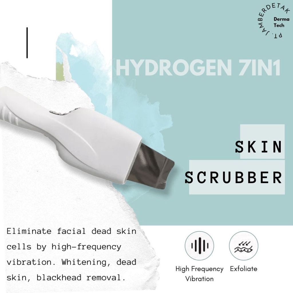 aqua SILK peel hydrogen dermabrasion hydra 7in1 skin scrubber LED MASK