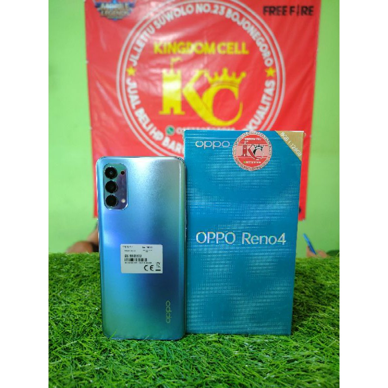 SECOND OPPO RENO 4 RAM 8/128 FULLSET