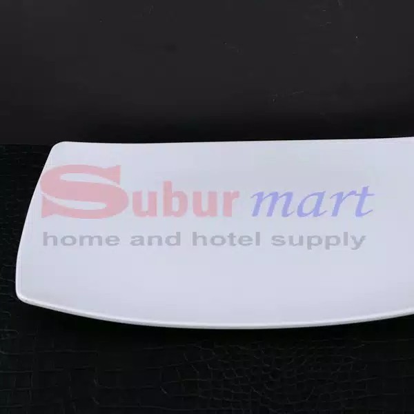 Piring Saji Melamin Persegi Panjang Hoover 3116p