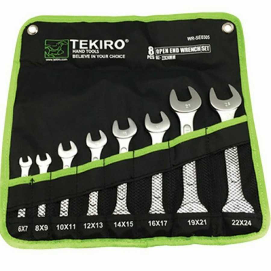 TEKIRO Kunci Pas Set 6-24mm 8pcs (WR-SE0305)