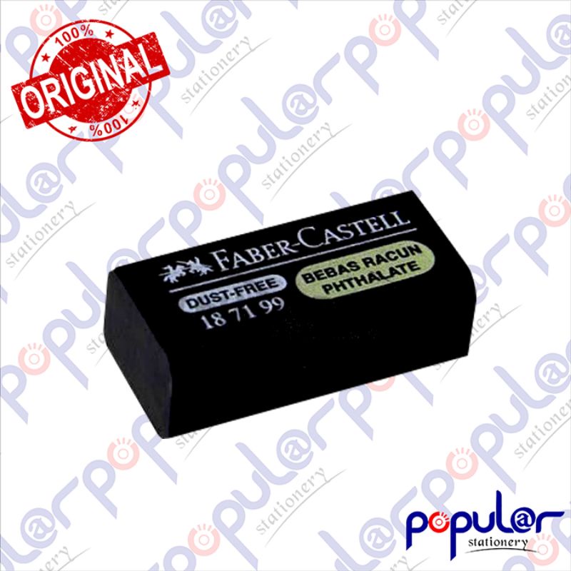 

Penghapus Faber Castell Hitam Kecil