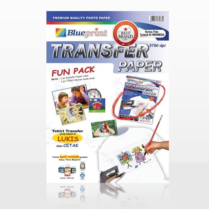 

BLUEPRINT TRANSFER PAPER FUN PACK A + T-SHIRT [BP-FPA4160]