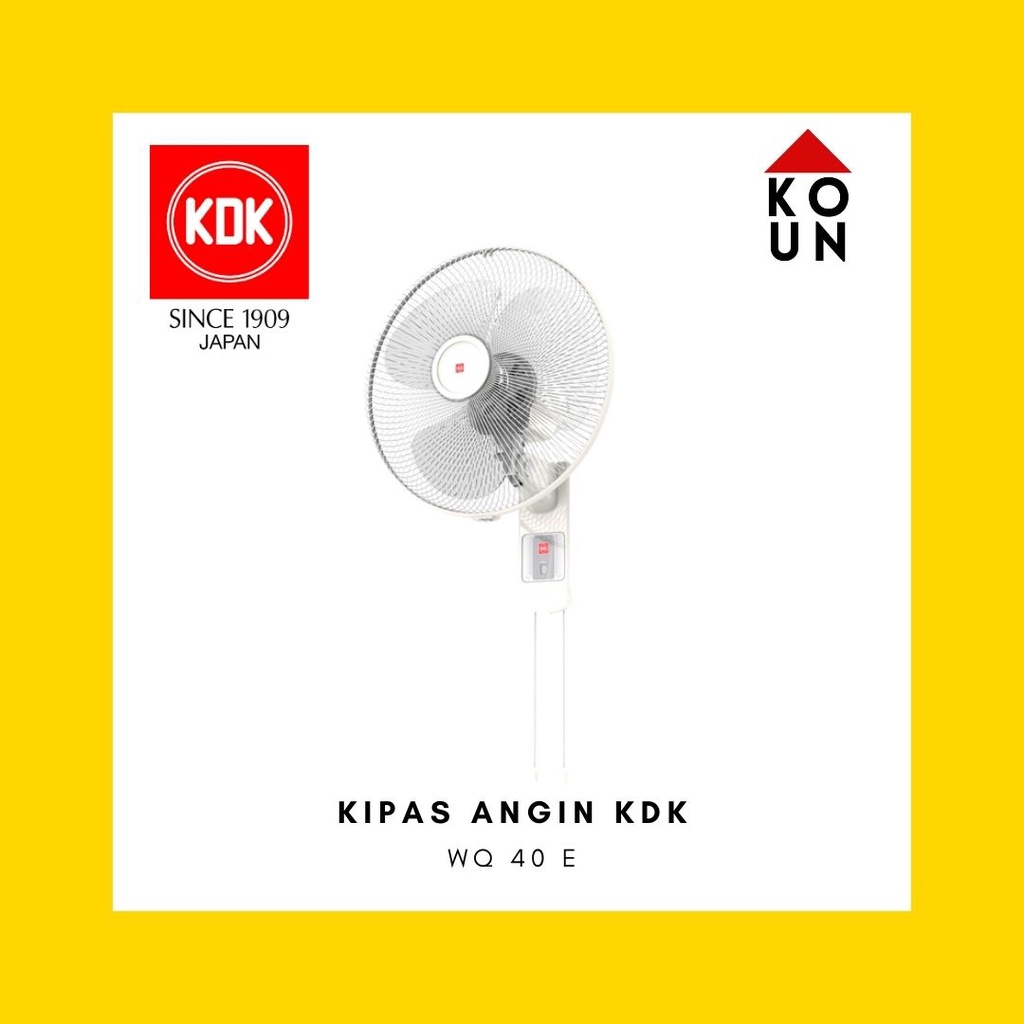 (COD READY) KDK WALL FAN / KIPAS ANGIN WQ 40E / WQ40E (16 INCH) GARANSI RESMI / WQ 40 E / WQ-40 E