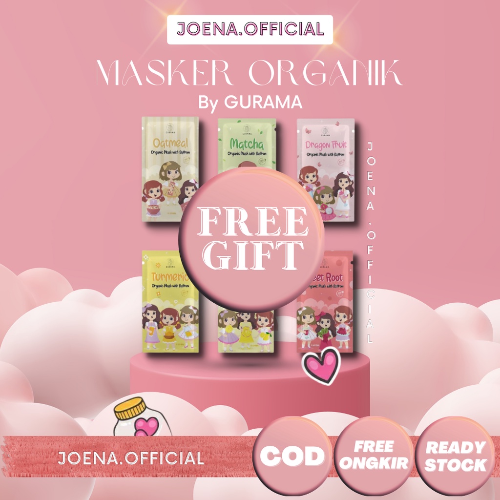 

✅ - Masker GURAMA SAFRON PREMIUM Organic Mask WITH SAFFRON FACE MASK ORGANIK PREMIUM