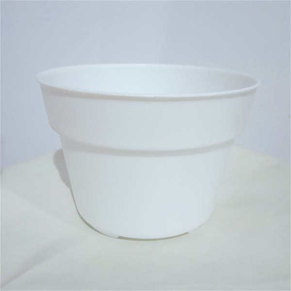 Pot Bunga Putih Salju 15cm 15 cm Tanaman Hias Plastik Tawon Bibit Unik