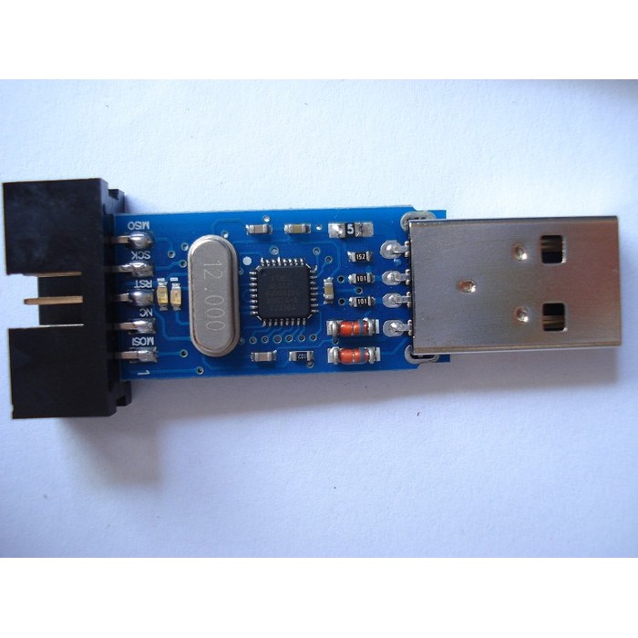 HQ USBASP USBISP + aluminum + overcurrent protection