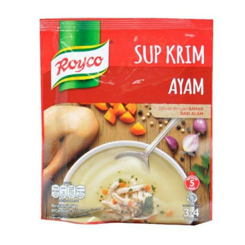 Royco Sup Krim Ayam,Royco Sup Krim Jagung