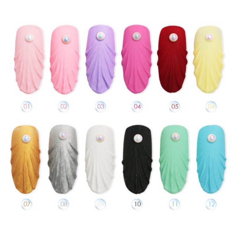 CHE GEL EMBOSSED NAIL GEL - SWEATER NAIL